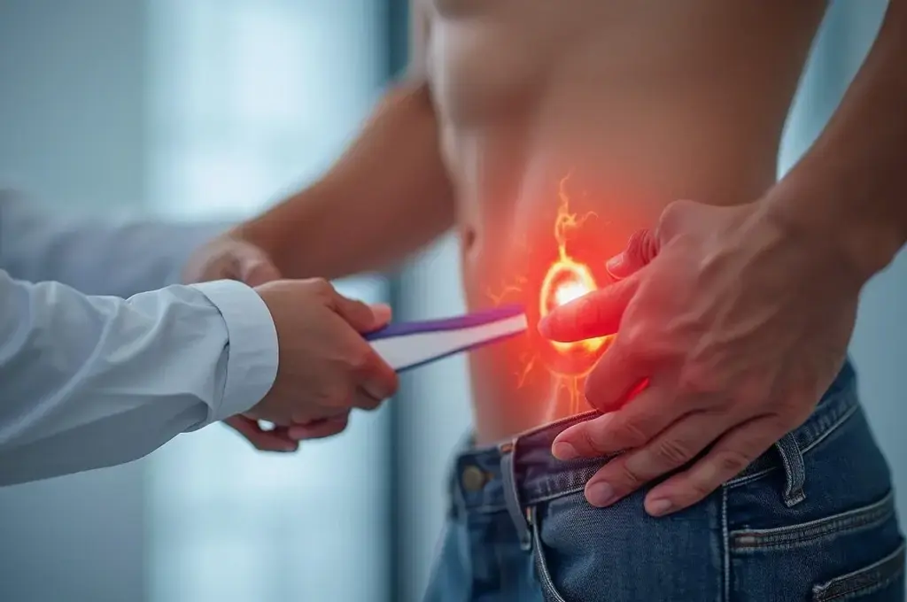 Does prostate massage increase PSA levels?